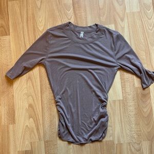 Free people mauve ribbed - size s